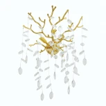 Бра хрустальное Arte Milano Milano-1 23122.395.3.E14.B GD (220V)