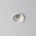 Встраиваемый светильник Maytoni Alfa LED DL043-01-10W3K-RD-W-1 (220V, круглые)