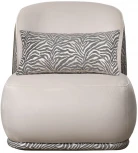 Кресло Garda Decor CAPRI BASIC-2K-Colt002+Ana Beg (Бежевый)