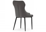 Стул Woodville на металлокаркасе Neli gray / black 15215