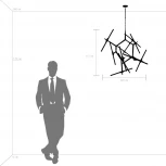 Подвесная люстра Lightstar Struttura 742203