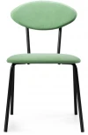 Стул Woodville на металлокаркасе Мареон катания минт / черный матовый 510613