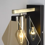 Бра настенное Aragon 60126/1 черный (60116/1)