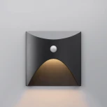 Подсветка светодиодная для лестниц встраиваемая IP65 Elektrostandard Move 40158/LED 3000K с датчиком движения Черный