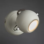 Спот Arte Lamp Spia A9128AP-1WH (220V, шар)