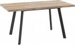 Стол Борг Дуб каньон/черный, МАМАДОМА