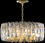 Подвесная люстра хрустальная Rivoli Janice 1044-308 (220V, на цепи)