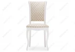 Деревянный стул Woodville Фабиано белый / бежевый 450681