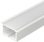 Профиль с экраном SL-LINIA62-F-2500 WHITE+OPAL (Алюминий) 021374 Arlight SL-LINIA