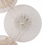 Бра светодиодное Arte Milano AM-1252B 5.1252B.D250.H600.LED G (220V, круглые)