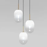 Подвесной светильник Eurosvet Loona 60161/3 латунь (220V, на проводе)