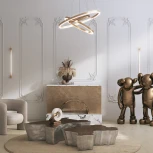 Подвесной светильник Maytoni Rim MOD058PL-L74BK (LED, 220V, на тросе)