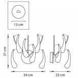 Настенный светильник Lightstar Manica 794634