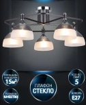 Потолочная люстра Wedo Light Giordzhi WD3620/5C-CF-CR-WT