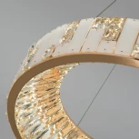 Подвесная люстра хрустальная светодиодная Bogate's Cliff 90373/1 (220V, на тросе)