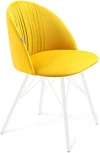 Стул SHT-ST35-1/S37 имперский жёлтый/белый Sheffilton 9890148502