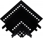 Коннектор угловой для встраиваемого магнитного шинопровода Reluce RL 06202 corner connector BK