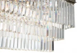 Подвесная люстра каскадная iLamp Triumph 6119-800 NIC (220V, хрусталь, на цепи)