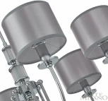 Потолочная люстра на штанге Arte Milano AM348401 348401/6 CR (220V)