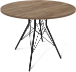 Стол SHT-TU2-1/90 ЛДСП черный муар/дуб галифакс табак Sheffilton SHT-TU2-1 2544546001