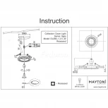 Встраиваемый точечный светильник Maytoni Gyps Classic DL283-1-01-W (220V)