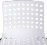 Стул SKALBERG (mod. C-084-A) металл/пластик, 46 х 56 79 см, White (белый) / Chrome (хром) Tetchair 19260