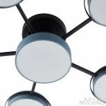 Потолочная люстра на штанге Arte Milano Ferrara 250406/5+1 Gr (LED, 220V, круглые)