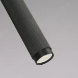 Подвесной светильник iLedex Delta 2366-1 BK+GRP (220V, на проводе, круглые)