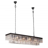 Подвесной светильник Vitaluce V5146-1/15 (220V, хрусталь, на цепи)