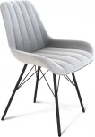 Стул Sheffilton SHT-ST37/S37 серое облако/черный муар