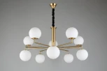 Подвесная люстра Aployt Kristian APL.759.13.10 (220V, на цепи, шарики)