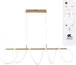 Подвесной светильник с гибким неоном Arte Lamp Klimt A2850SP-75PB (LED, 220V, пульт управления, на тросе, кольцо)