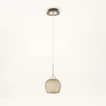 Подвесной светильник Citilux Сюзи CL171112 (220V, на проводе, бокалы, узор в клетку)