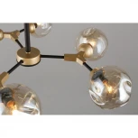 Потолочная люстра на штанге Omnilux 936 OML-93607-06 (220V, шарики)