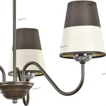 Потолочная люстра Emibig Blacco 830/3