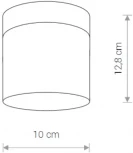 Точечный светильник Nowodvorski Cayo 8055 (220V, круглые, IP44)