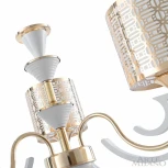 Подвесная люстра Arte Milano Florentia-8857 308857/5 Wh/Gd (220V, на цепи)
