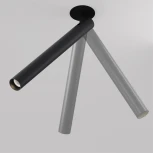 Встраиваемый светильник Maytoni Focus T C141RS-L300-6W3K-B (LED, 220V, круглые)