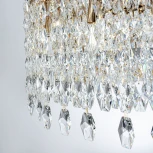 Подвесная люстра хрустальная с пультом Modelux MODELUX ML.7074.12 GD