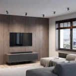 Светильник потолочный светодиодный Elektrostandard Rolly 25112/LED черный (220V, круглые)