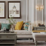 Бра Arte Milano Florentia-6067 306067/2W Wh/Gd (220V)