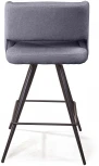 Стул полубарный Top Concept Molly, ткань серый