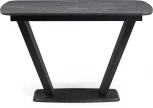 Стол на тумбе Петир (Петир 120(160)х80х75 larka grey / черный) Woodville арт.588012