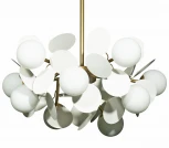 Подвесная люстра Loft IT Matisse 10008/10 white (для детской, 220V, шарики)