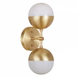 Бра Copper Light Bra Duos Brass ImperiumLoft 44.302-0 (85018-22) (220V, шар)