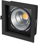Светильник встраиваемый LED CL-KARDAN-S152x152-25W Warm3000 (BK-BK, 30 deg) (Arlight, IP20 Металл, 3 года) 037030
