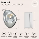 Бра Maytoni Mabell MOD306WL-01CH