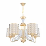 Подвесная люстра Arte Milano Florentia-3387 303387/5 Wh/Gd (220V, на цепи)