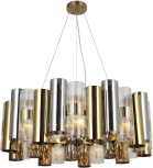 Подвесная люстра ILLUMICO IL0525-6P-79 BRASS (220V, на тросе)