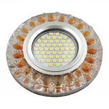 Встраиваемый точечный светильник Fametto Luciole DLS-L151 GU5.3 GLASSY/GOLD (220V, круглые)